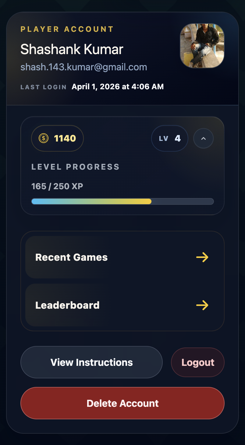 XP and level progression in Sevens Royale